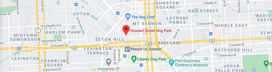 Howard Street Dog Park, Baltimore, Maryland