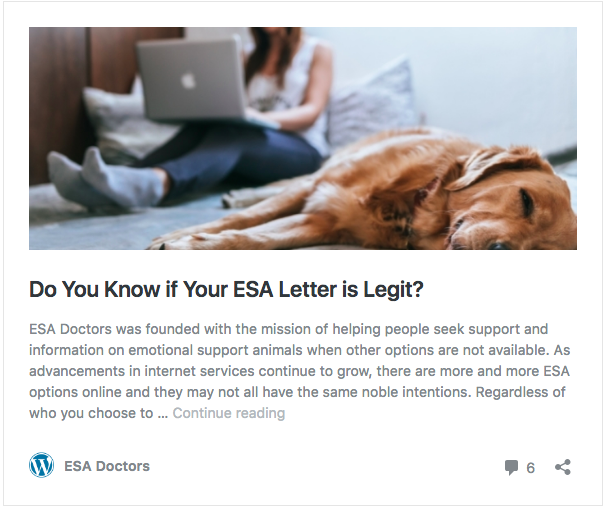 legit esa letter